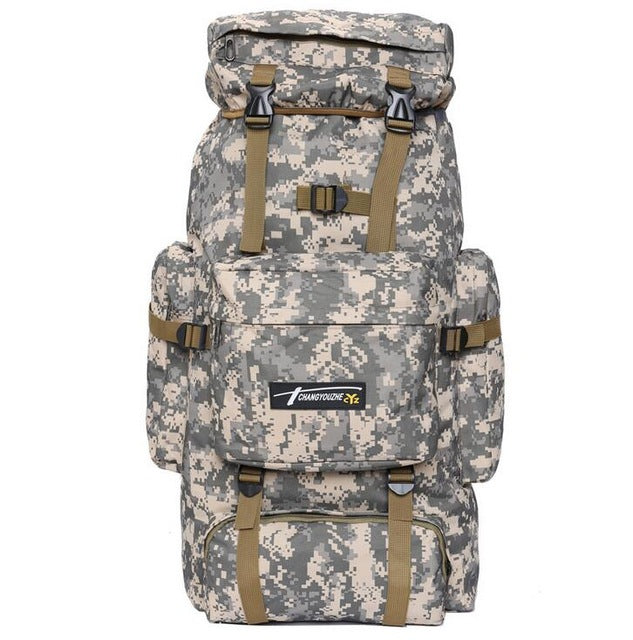 Military Tactical Travel Backpack Waterproof Outdoor Rucksack Camping  Hiking Bag