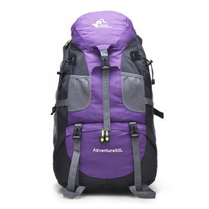 50L Outdoor Waterproof Hiking Backpack Men Trekking Travel Backpacks Women Sport Bag Climbing Mountaineering Bags Hiking Pack