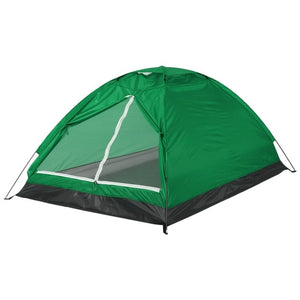 TOMSHOO 2 Persons Waterproof  Camping Tent PU1000mm Polyester Fabric Single Layer Tent for Outdoor Travel Hiking 200*130*110cm