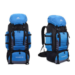 90L Travel Camping Backpack Rucksack Hiking Army Climbing Bag Trekking Mountaineering Mochila Large Capacity Blaso Sport XA857WA