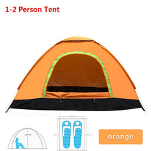 Load image into Gallery viewer, Outdoor Camping Tent 1 2 3 4 Person Automatic Pop Up Tent Family Waterproof Ultralight Easy Open Camp Hiking Tents Sun Shade