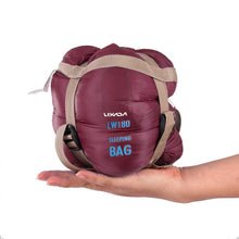 Load image into Gallery viewer, Lixada 190*75cm Camping Envelope Sleeping Bag Ultralight Travel Mini Lazy Bags With Compression Bag Equipment Spring Autumn