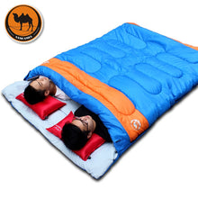 Load image into Gallery viewer, New practical double person sleeping bag outdoor camping Adult sleeping bag lover couple travel warm weather use sleeping bag