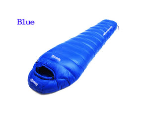 Athenaegis 1500G white goose down filling can be spliced mummy ultra-light goose down sleeping bag