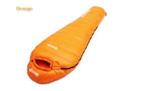 Athenaegis 1500G white goose down filling can be spliced mummy ultra-light goose down sleeping bag