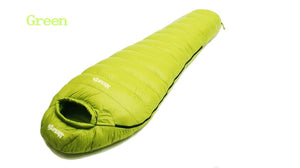 Athenaegis 1500G white goose down filling can be spliced mummy ultra-light goose down sleeping bag