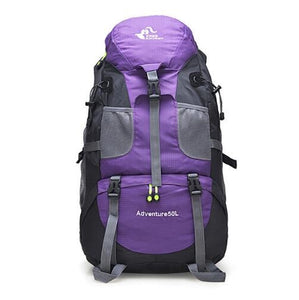 New 50L & 60L Outdoor Backpack Camping Climbing Bag Waterproof Mountaineering Hiking Backpacks Molle Sport Bag Climbing Rucksack